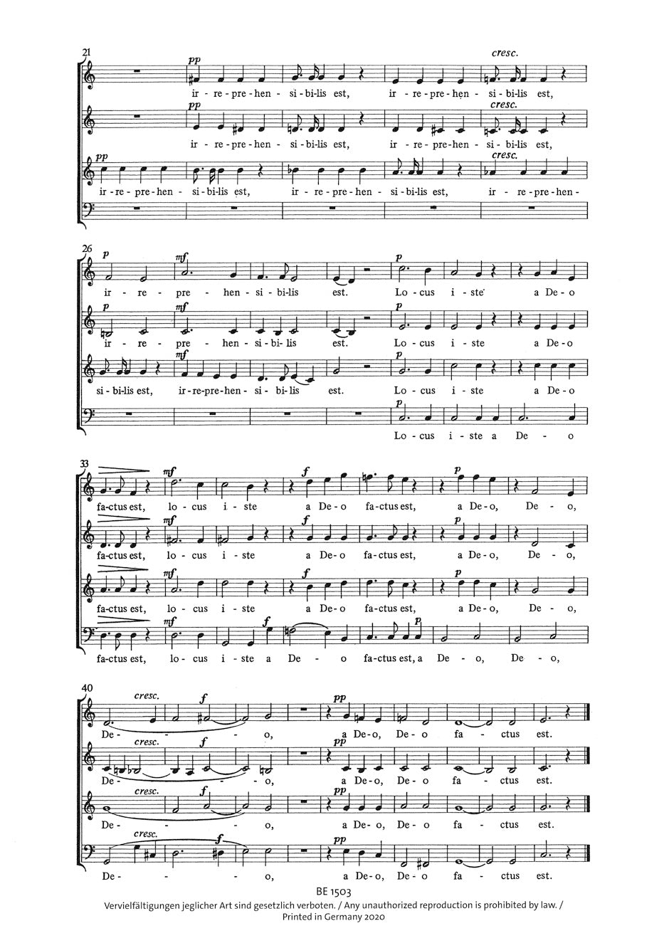 Bruckner: Locus iste