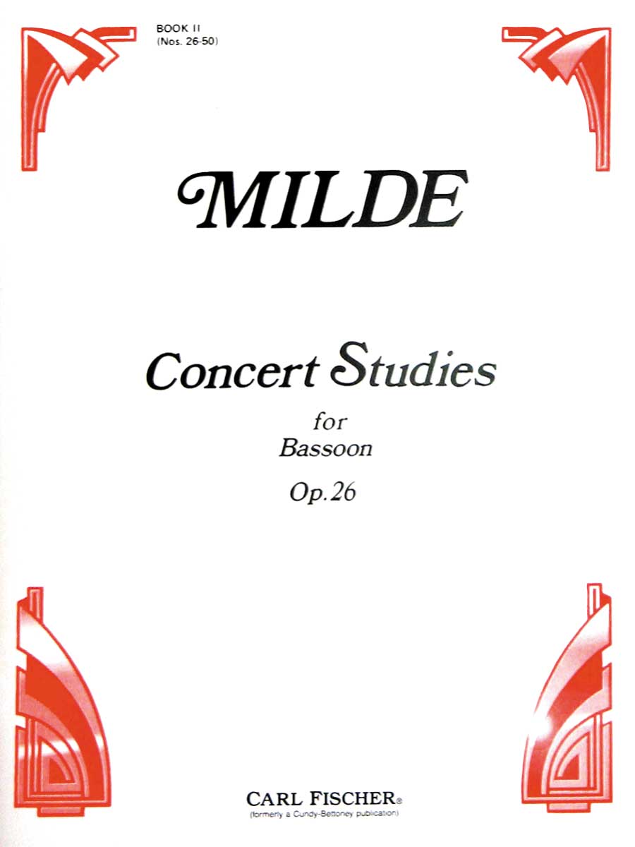 Milde: Concert Studies, Op. 26 - Book 2 (Nos. 26-50)