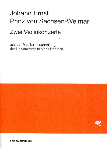 Sachsen-Weimar: 2 Violin Concertos