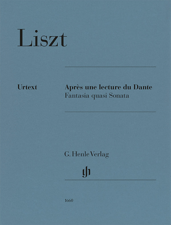 Liszt: Après une Lecture du Dante