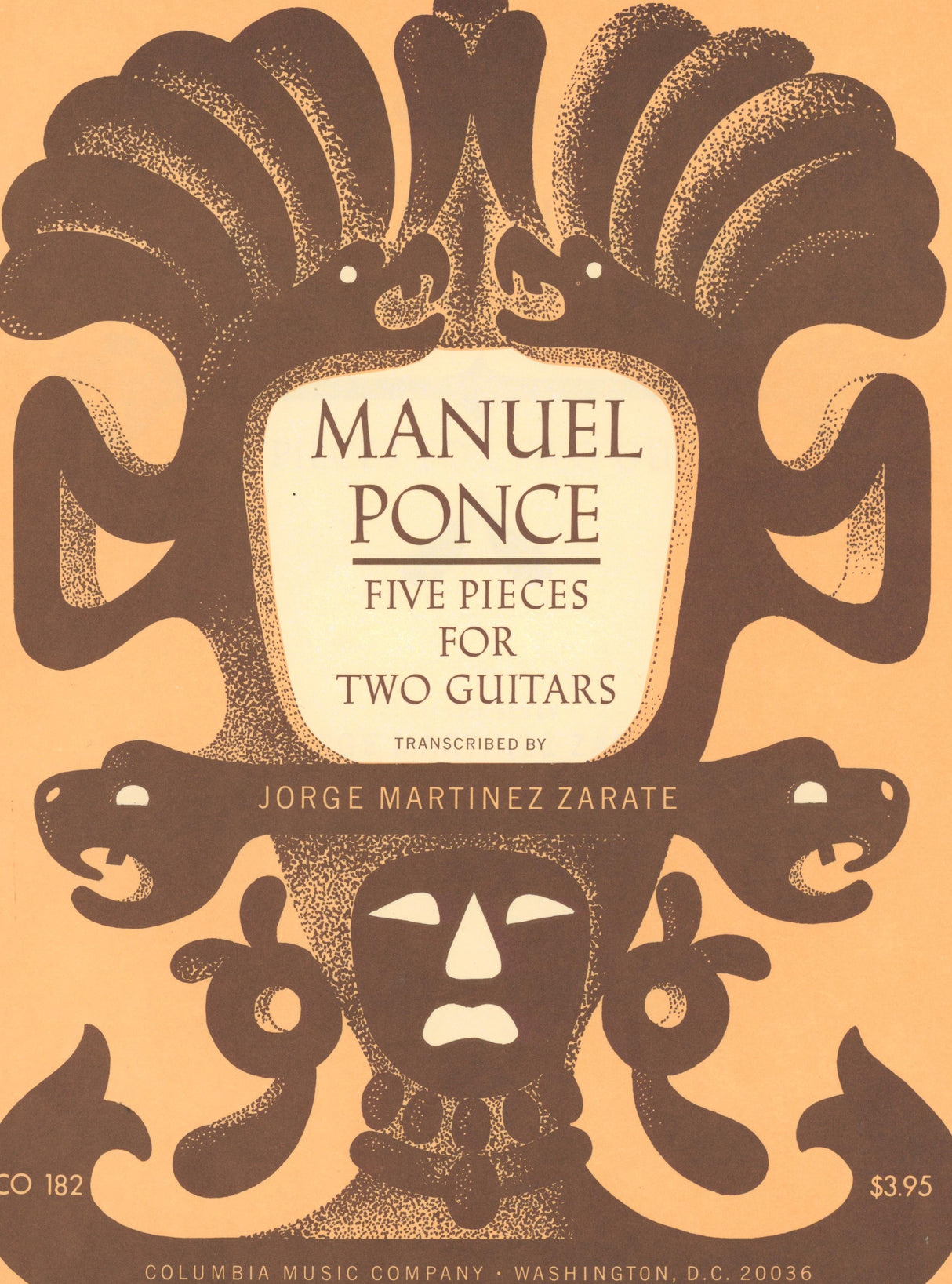 Ponce: 5 Pieces (arr. for 2 guitars)