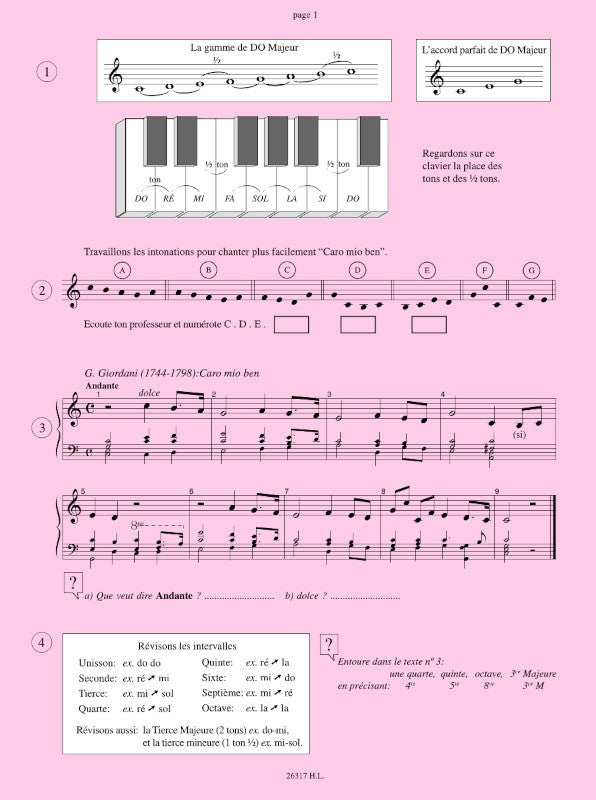 Je découvre la clé de sol et la clé de fa - Volume 2