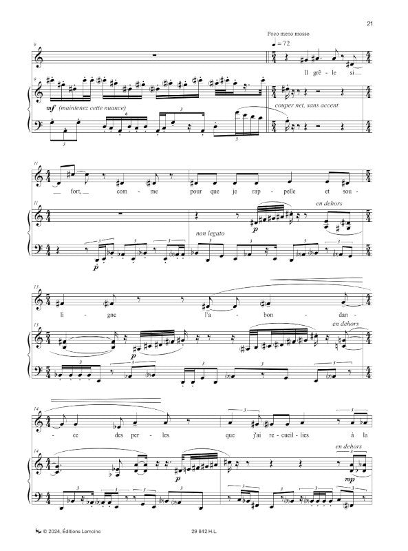 Lejet: 3 Poèmes d'après César Vallejo