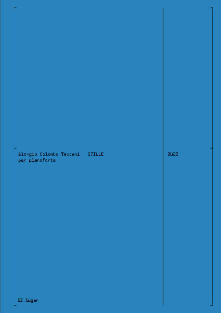 Colombo Taccani: Stille