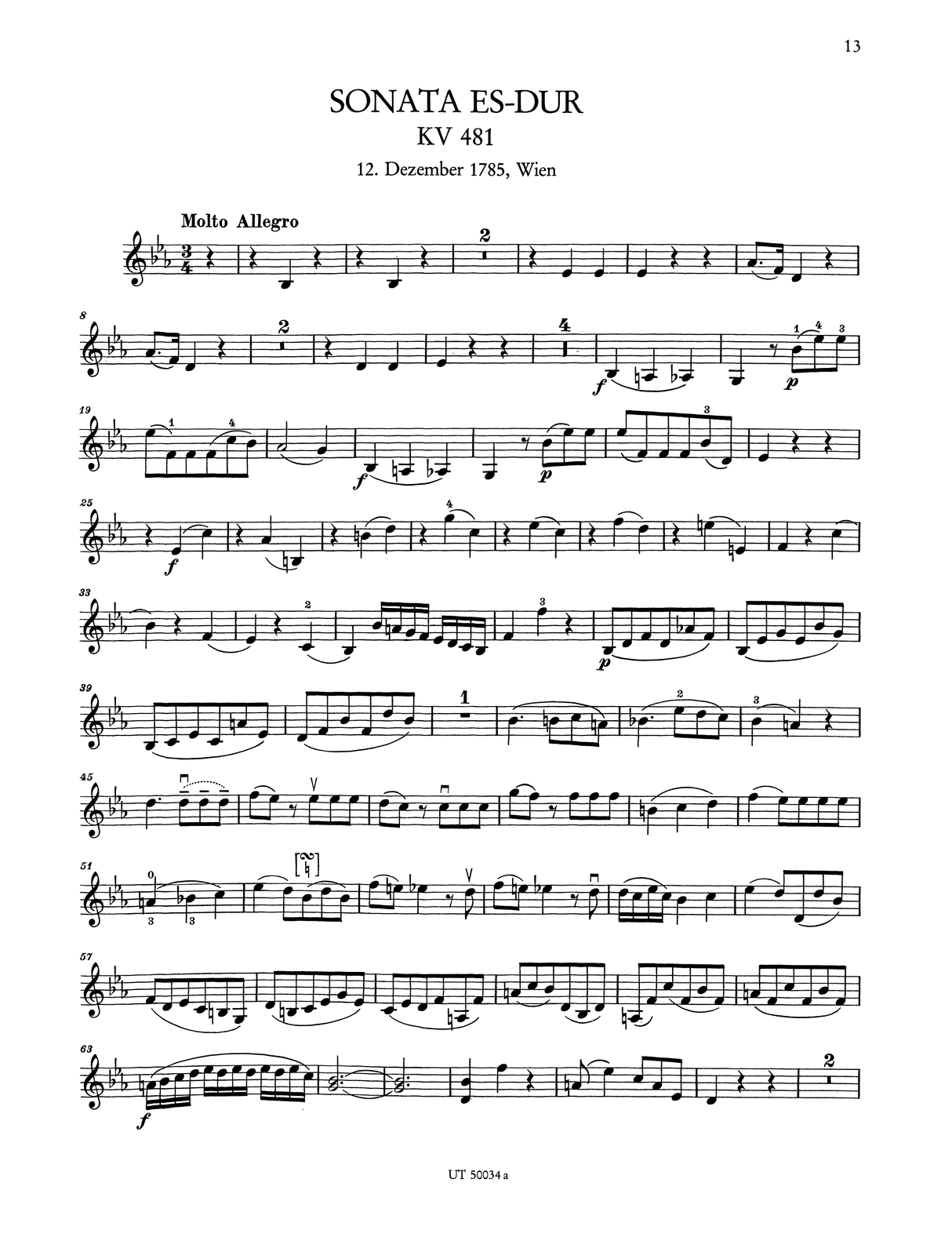 Mozart: Violin Sonatas - Volume 3