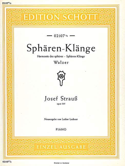 J.L Strauss: SphärenKlänge, Op. 235