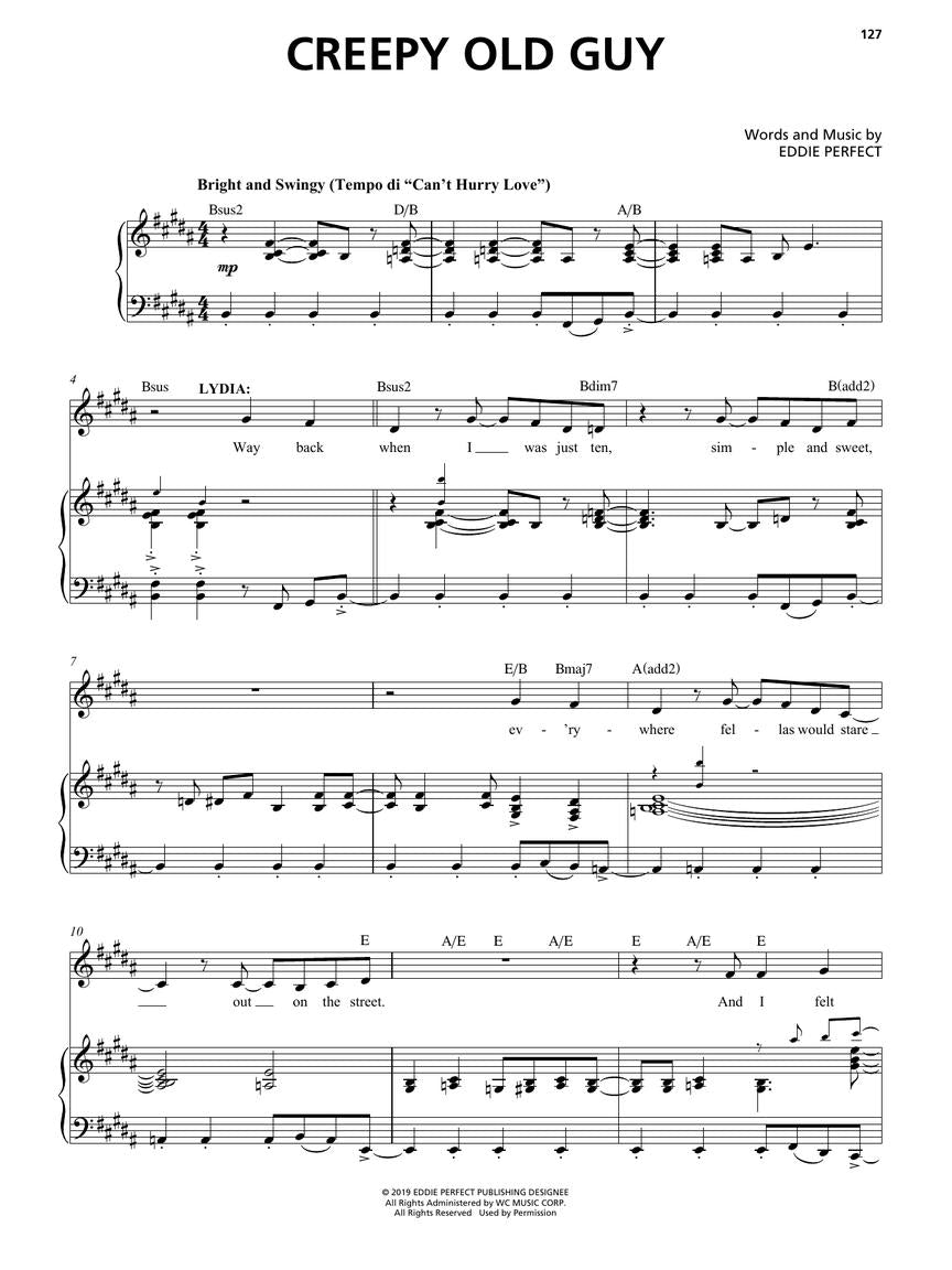 Beetlejuice - Vocal Selections from The Musical