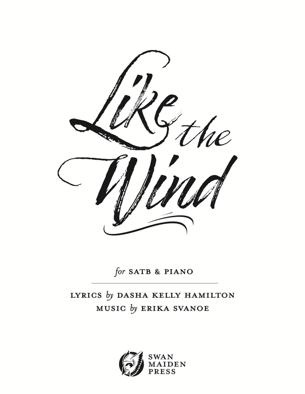 Svanoe: Like the Wind (Version for SATB Choir & Piano)