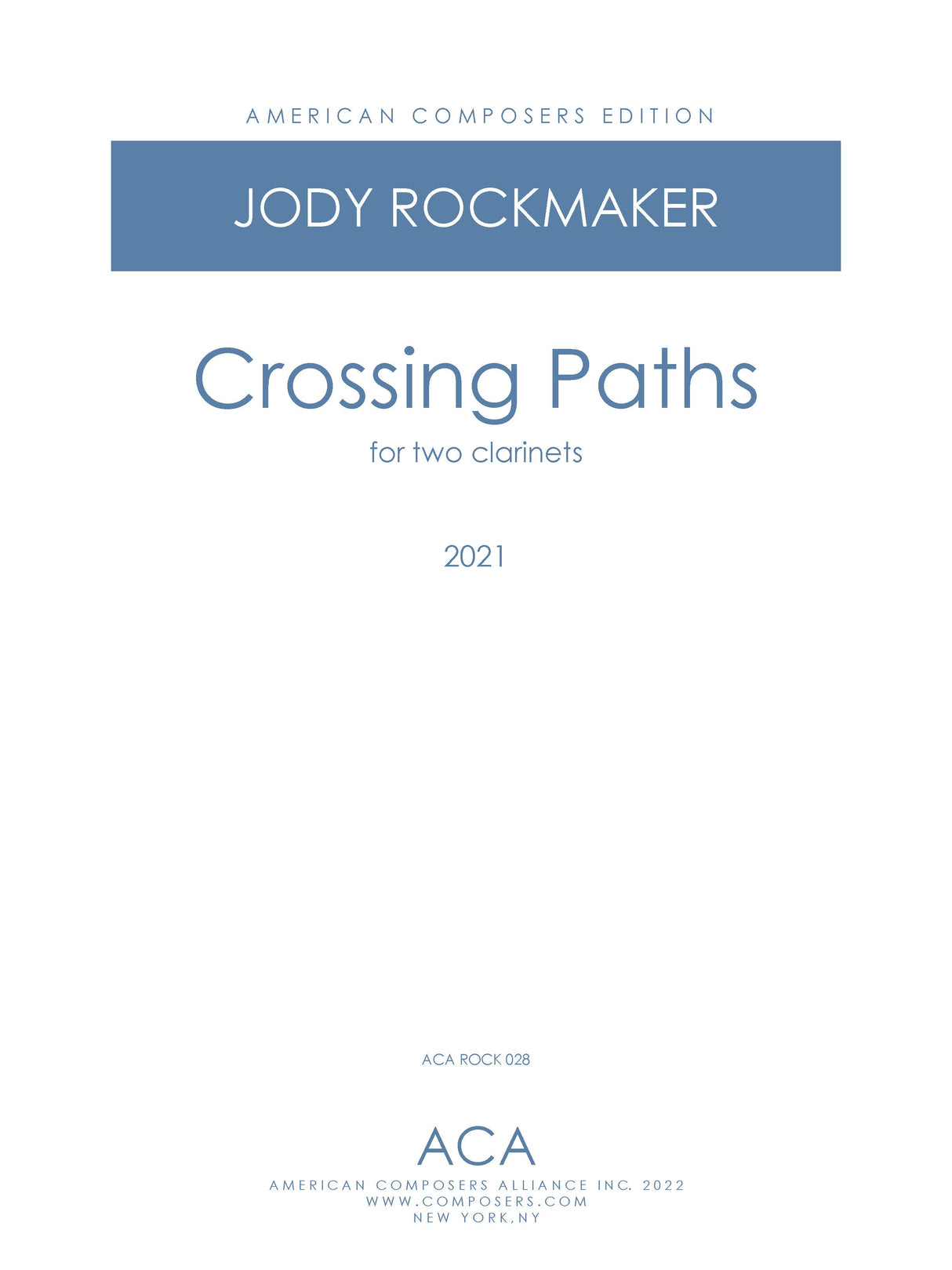 Rockmaker: Crossing Paths