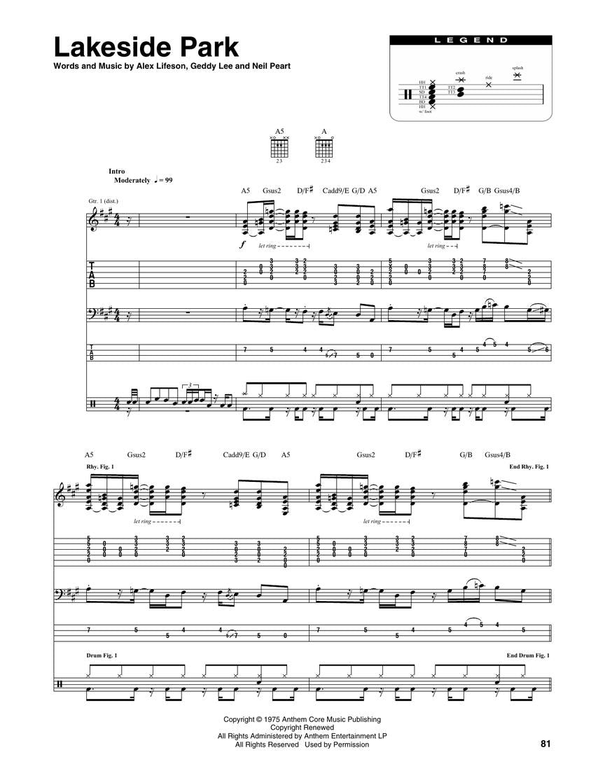 Rush - The Complete Scores