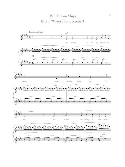 Price: Four Songs from The Weary Blues