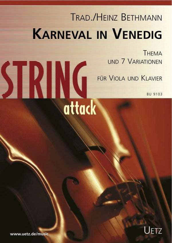 Karneval in Venedig (arr. for viola & piano)