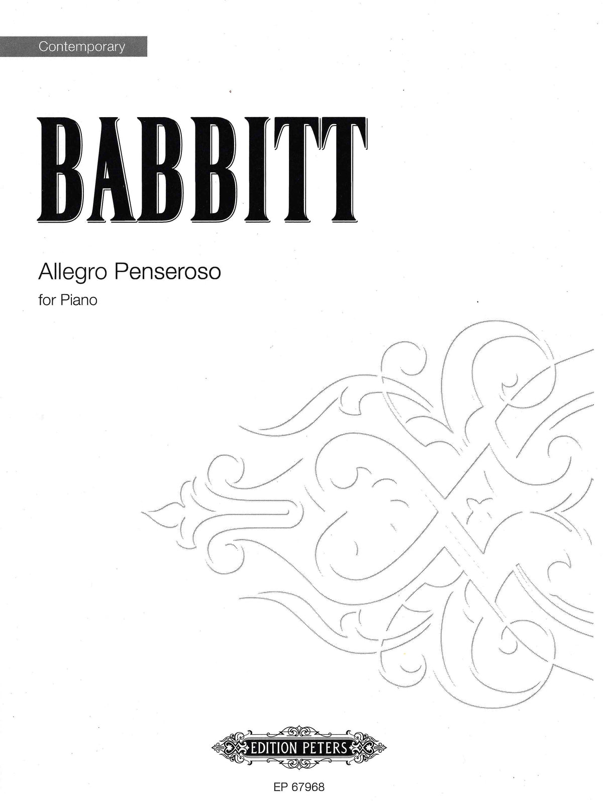 Babbitt: Allegro penseroso