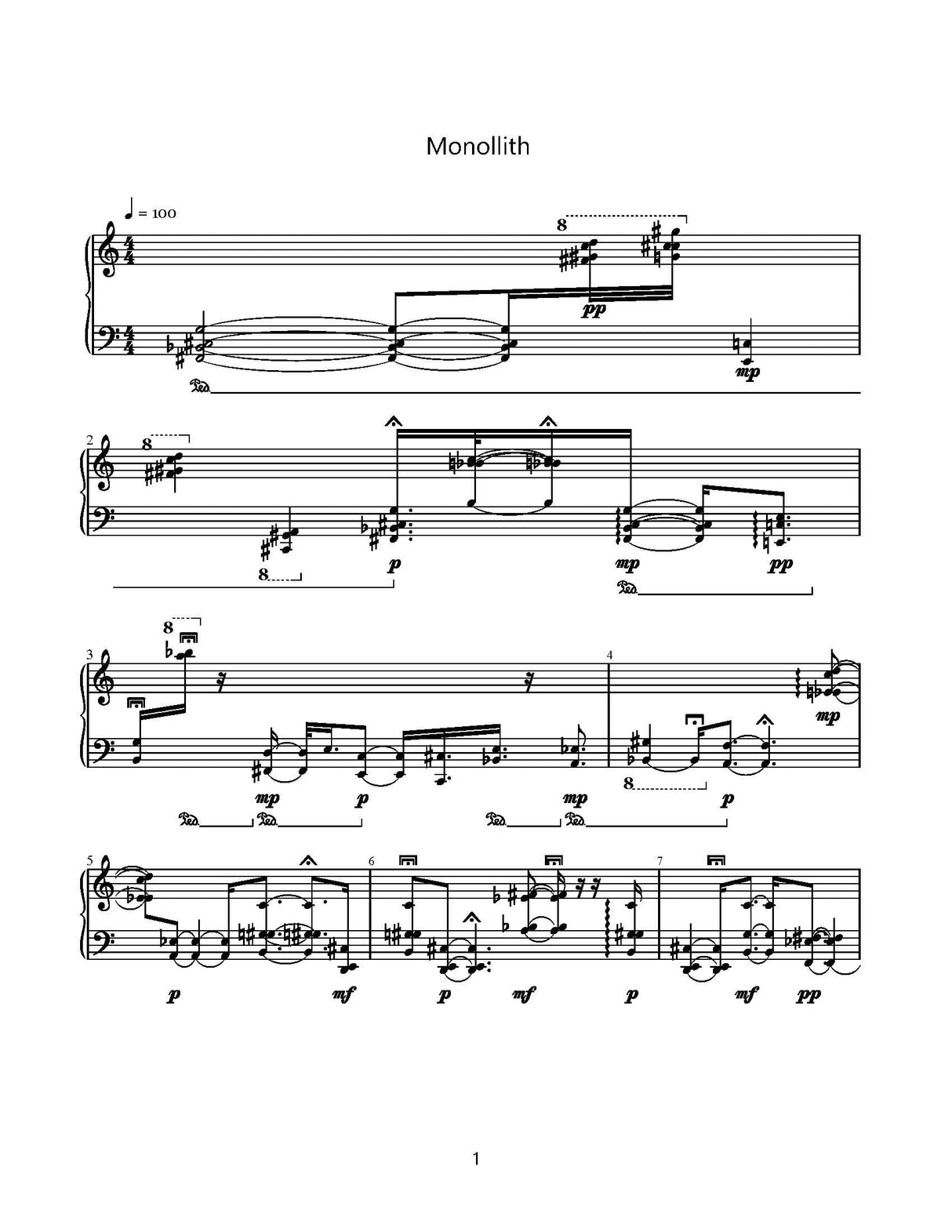 R.S. Thompson: Megalith/Monolith