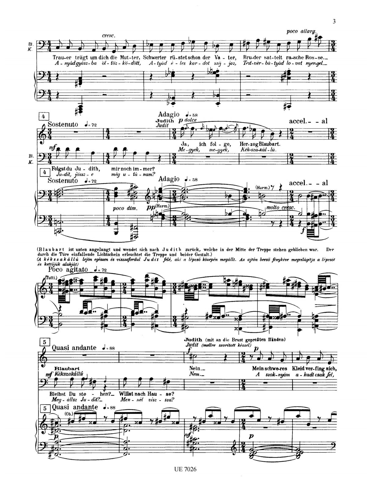 Bartók: Bluebeard's Castle, Op. 11