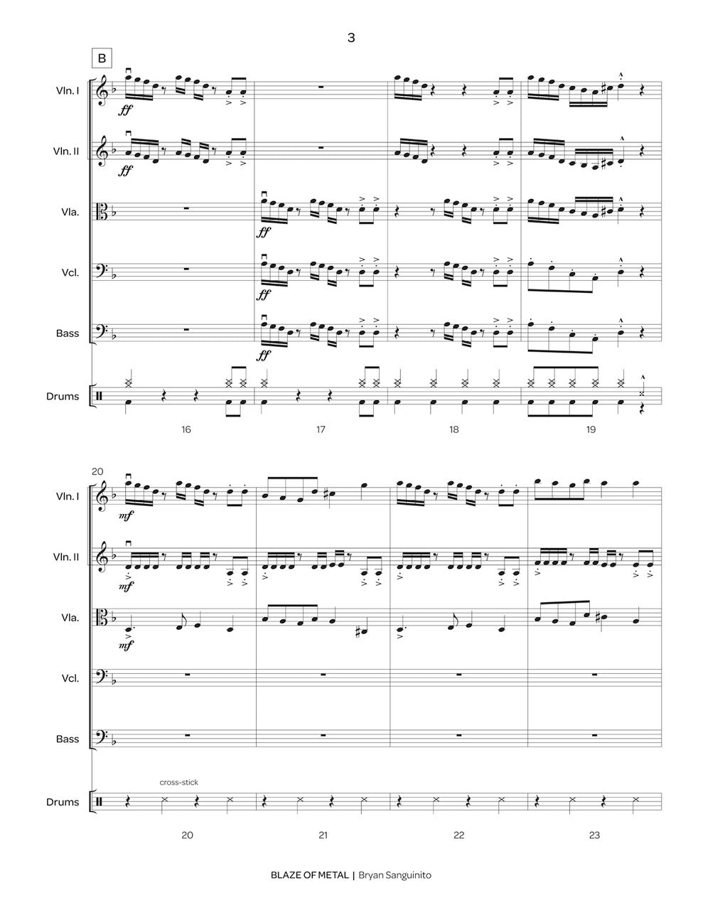 Sanguinito: Blaze of Metal