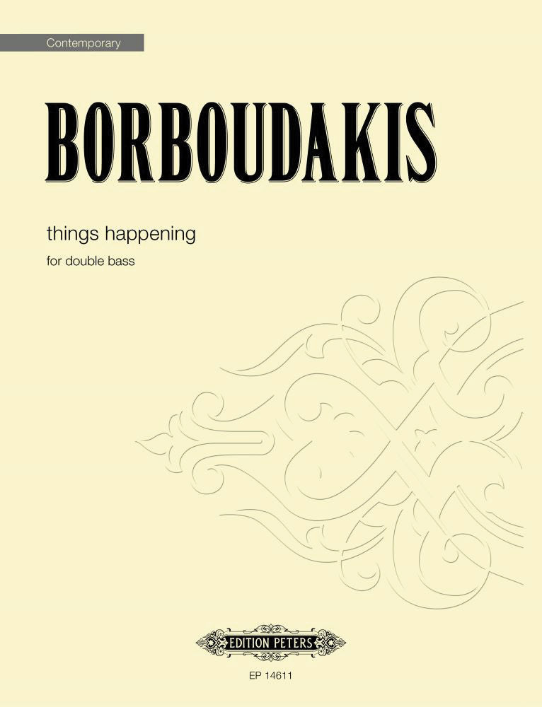 Borboudakis: things happening