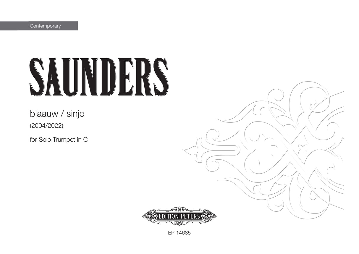 Saunders: blaauw / sinjo