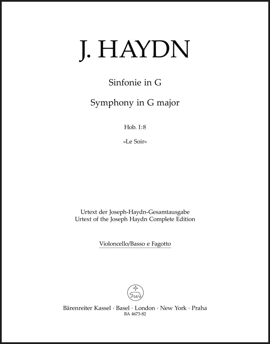 Haydn: Symphony No. 8 in G Major, Hob. I:8