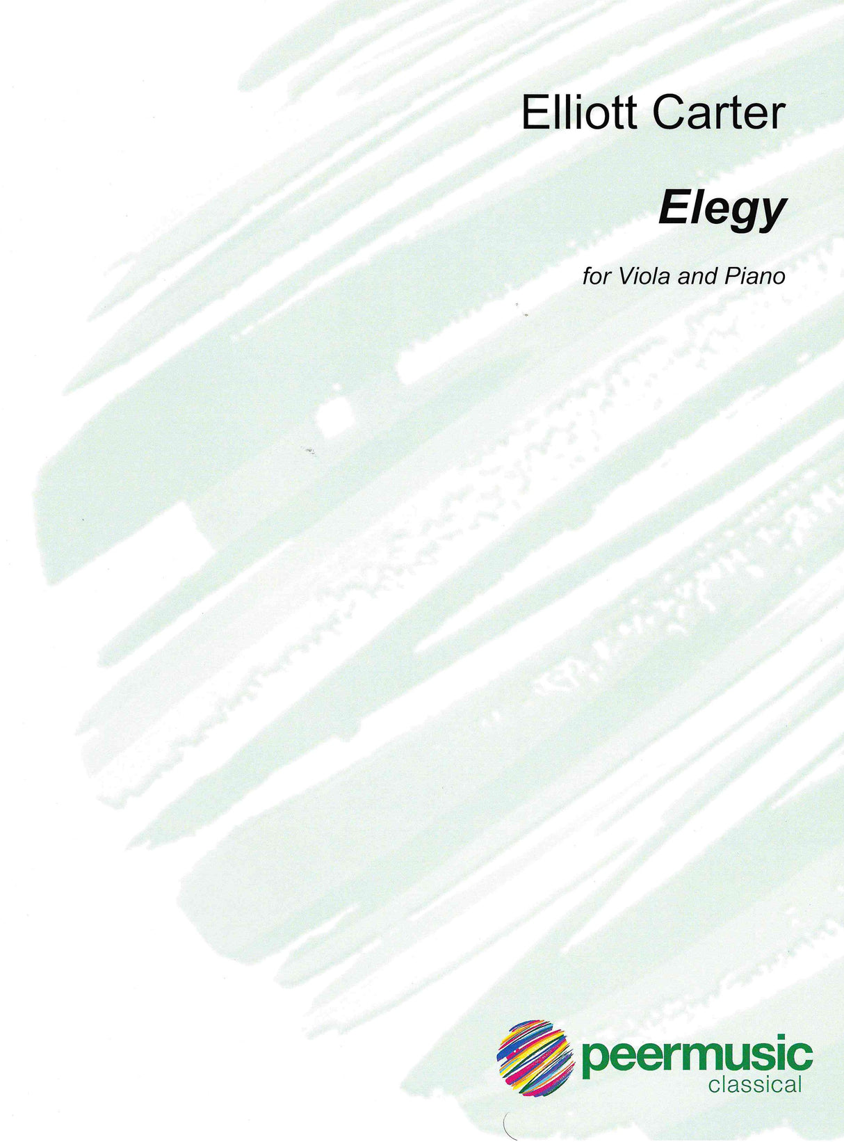 Carter: Elegy for Viola and Piano