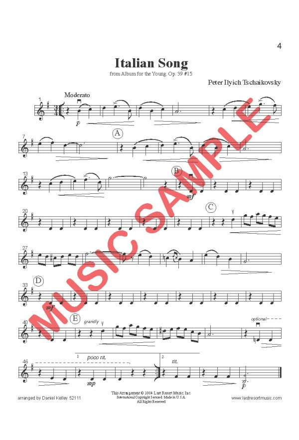 Intermediate Music for Three - Volume 1