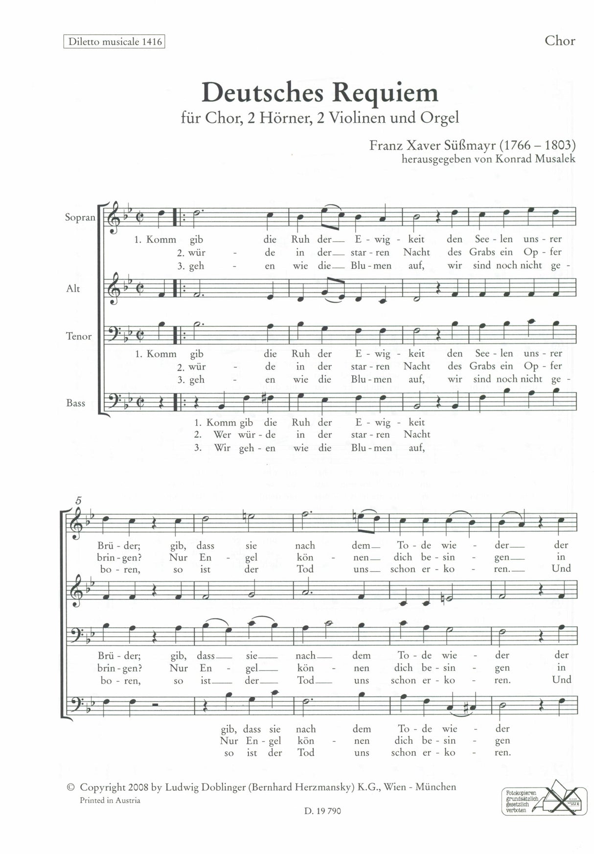 Brahms: Ein deutsches Requiem, Op. 45