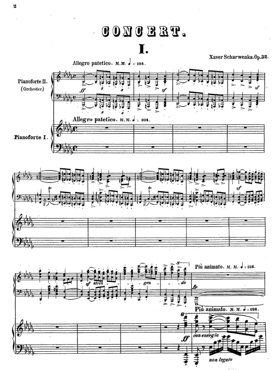 Scharwenka: Piano Concerto No. 1 in B-flat Minor, Op. 32