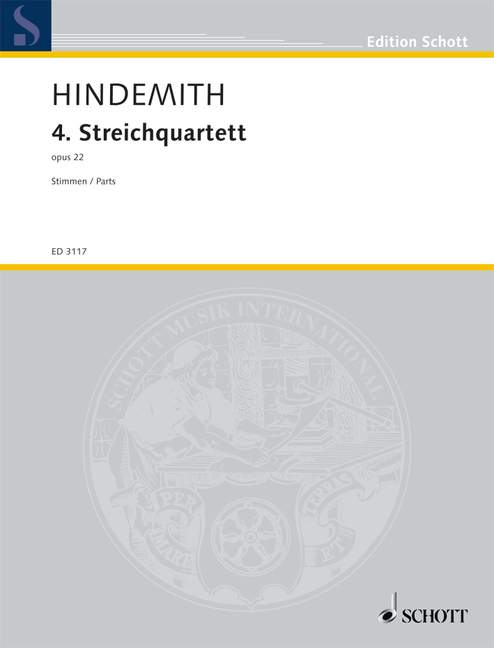 Hindemith: String Quartet No. 4, Op. 22