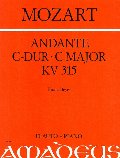 Mozart: Andante in C Major, K. 315 (285e)