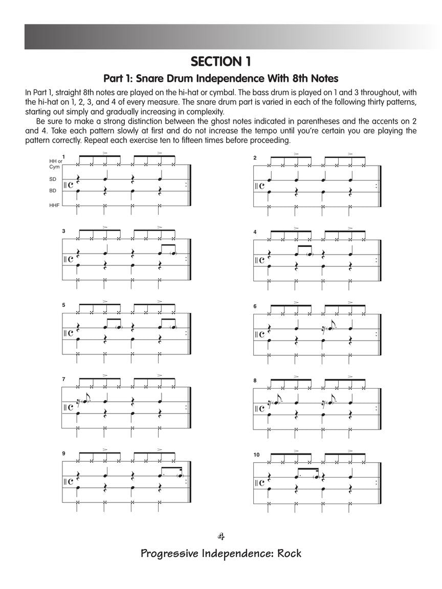 Progressive Independence: Rock