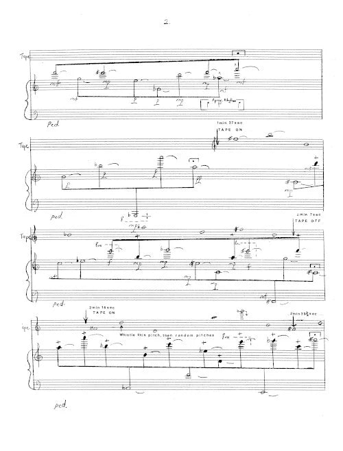 Wilson: Piano Piece