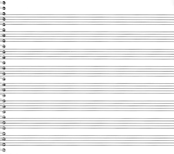 Passantino Manuscript Paper - 8" x 7"