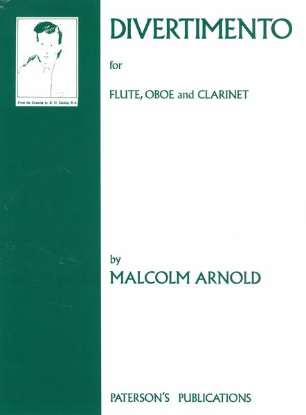 Arnold: Divertimento for Wind Trio, Op. 37