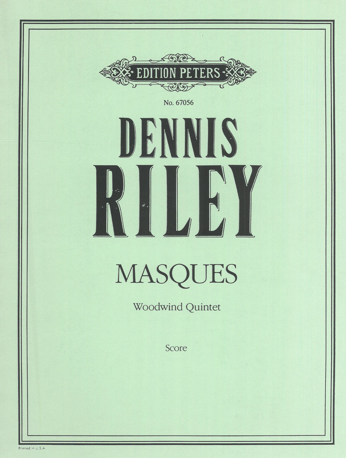 Riley: Masques