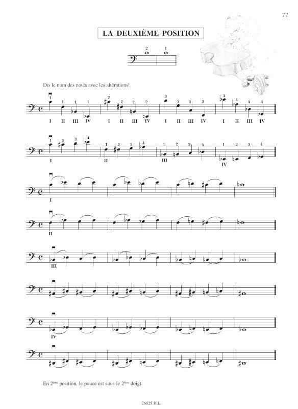 Bourin: Méthode de cello - Volume 2