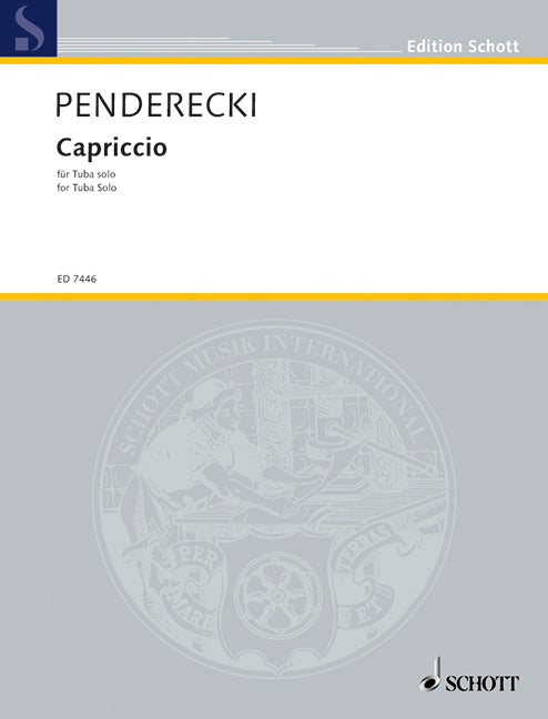 Penderecki: Capriccio for Tuba