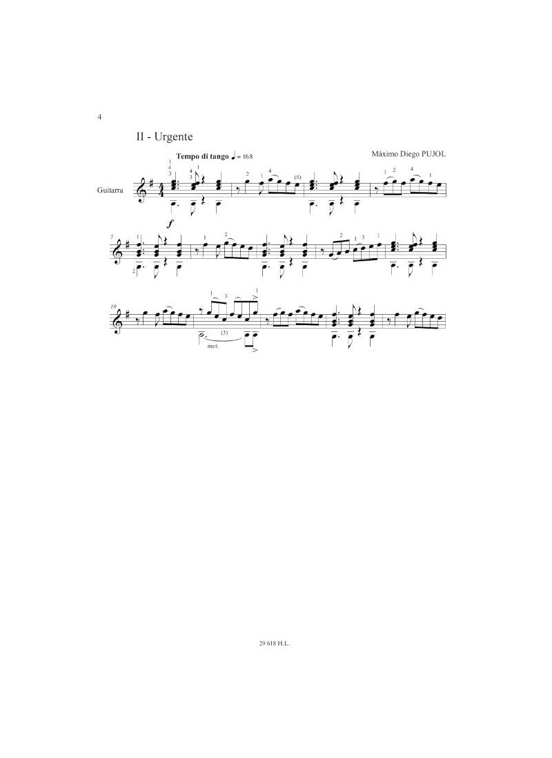 Pujol: Suite del Plata No. 4