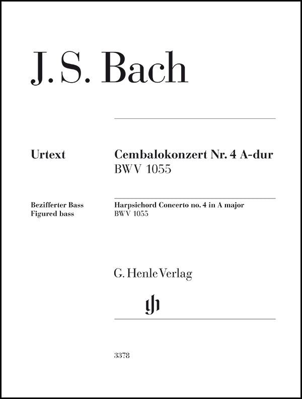 Bach: Harpsichord Concerto No. 4 in A Major, BWV 1055