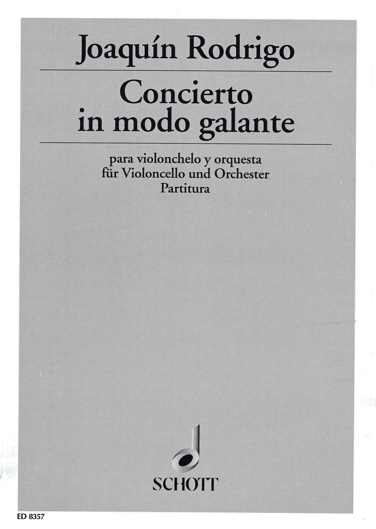 Rodrigo: Concerto in modo galante