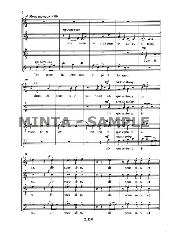 Bárdos: Libera me