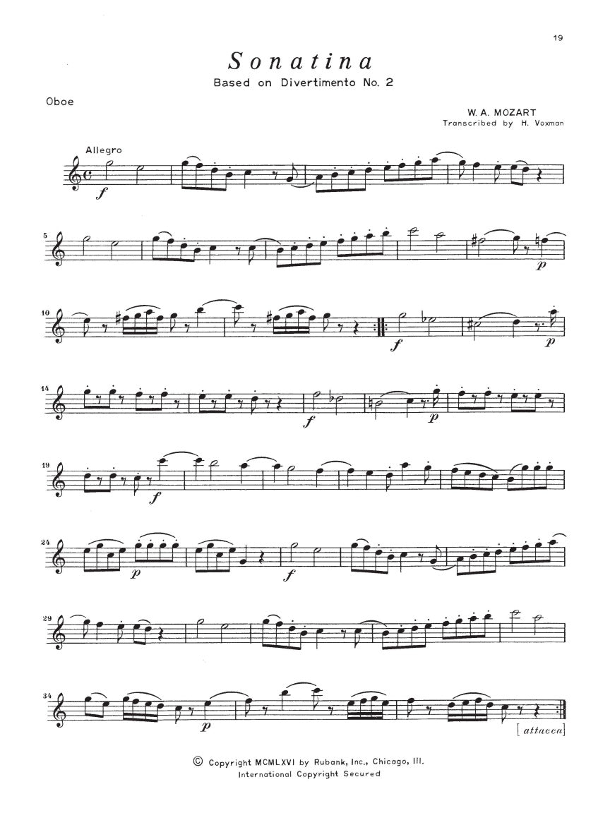 Concert and Contest Collection - Oboe