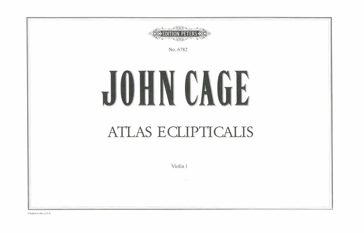 Cage: Atlas Eclipticalis