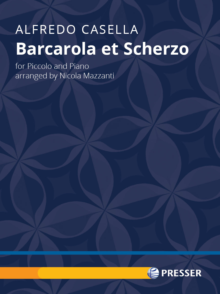 Casella: Barcarola et Scherzo (arr. for piccolo & piano)