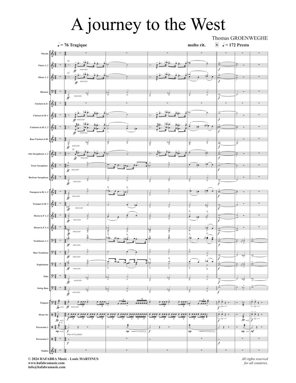 Groenweghe: A Journey to the West