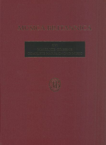 Greene: Complete Harpsichord Music
