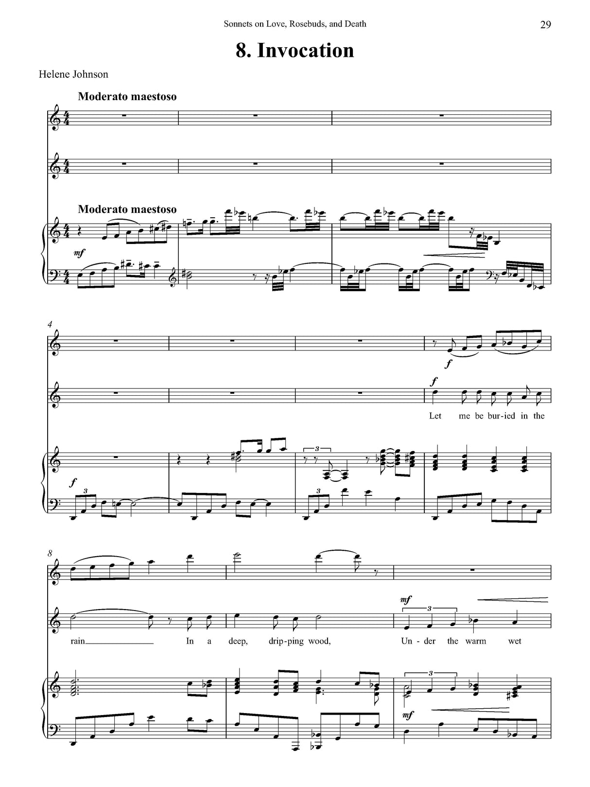 Moore: Sonnets On Love, Rosebuds and Death