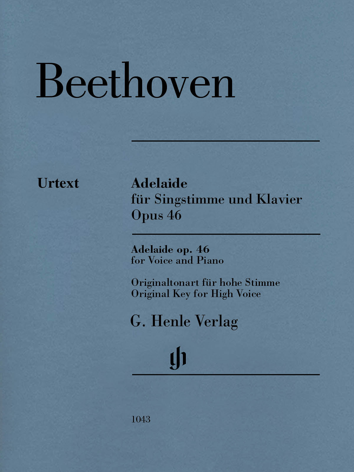 Beethoven: Adelaide, Op. 46