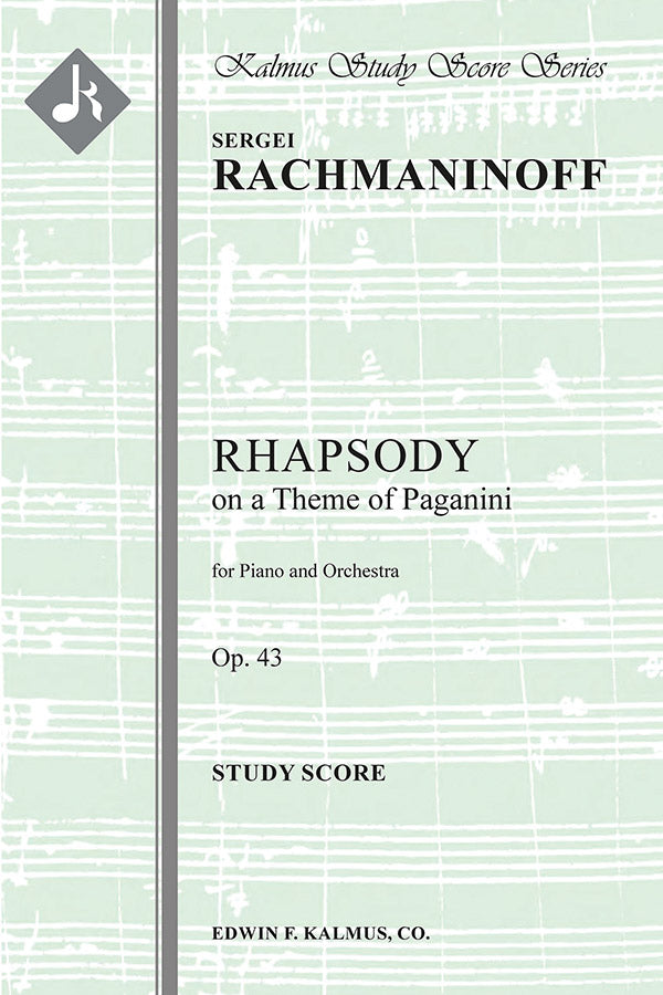 Rachmaninoff: Rhapsody on a Theme of Paganini, Op. 43