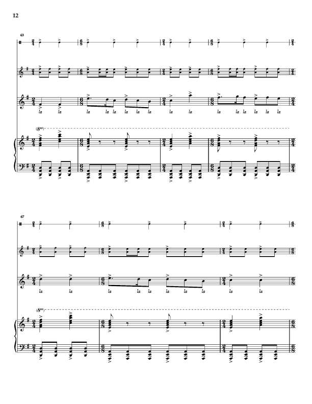 Whitacre: 5 Hebrew Love Songs (Version for Soprano, Violin, & Piano)