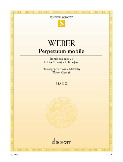 Weber: Rondo from 'Perpetuum mobile', Op. 24